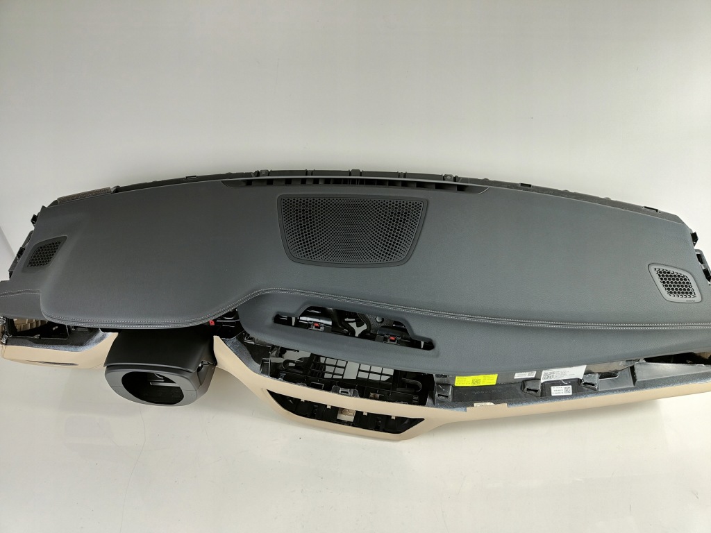 фото №16, Bmw 7 g11 g12 приборная панель приборная кожа консоль beż