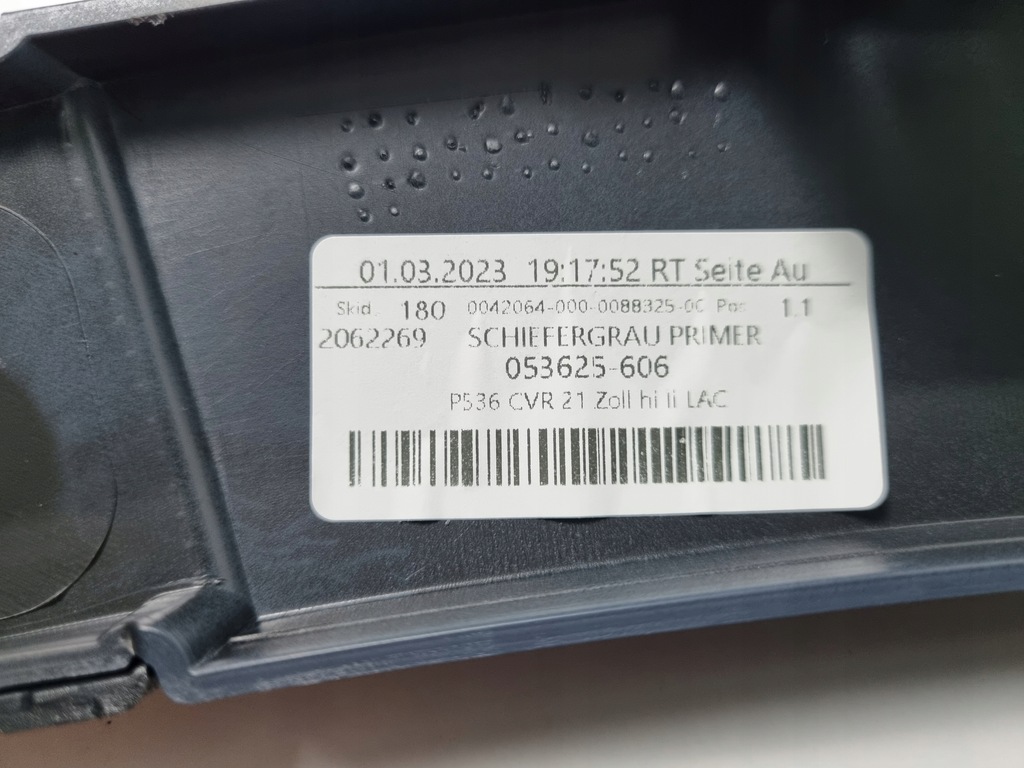 фото №9, Porsche cayenne 9y0 молдинг накладка крила задня ліва задня 9y0854731j nowa