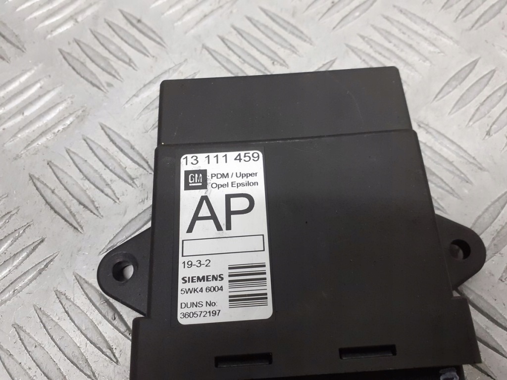 фото №3, Модуль блок керування двері правий перед opel signum