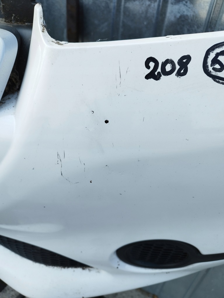 фото №9, Бампер перед передній peugeot 208 i 2012-2015 колір ewp