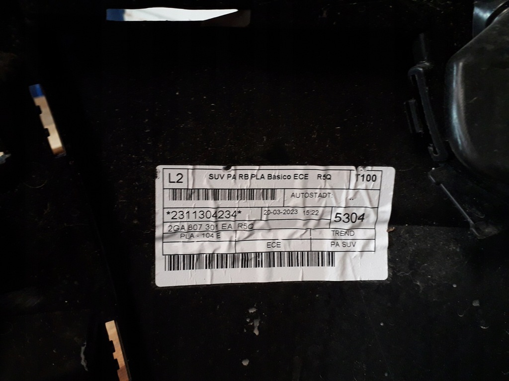 фото №6, Vw t-roc бампер задня задній