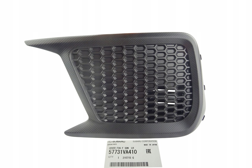 фото №1, Subaru wrx 17- накладка решітка радіатора заглушка бампера