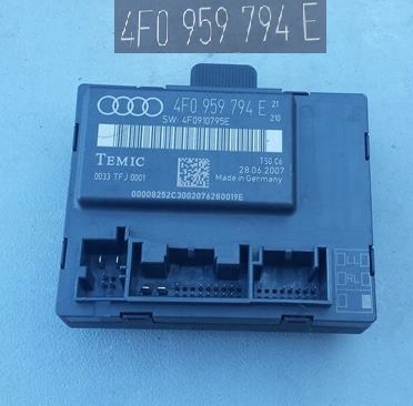 фото №1, Модуль дверь правый задняя audi a6 c6 4f0959794e