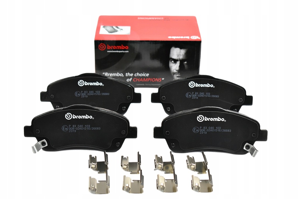 фото №1, Brembo тормозные колодки тормозные перед toyota avensis t25