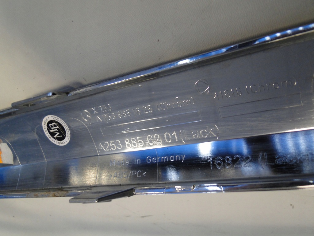 фото №6, Mercedes glc 253 x253 хром бампера передній