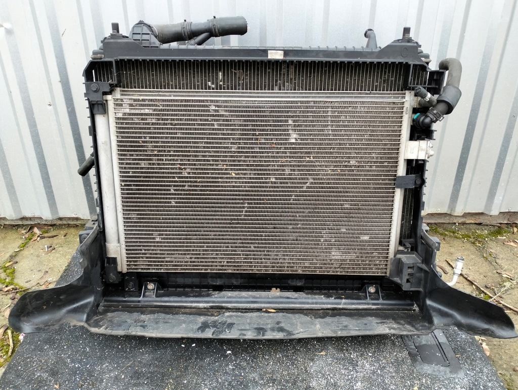 фото №1, Комплект радіатор jaguar f-pace x761 2.0d вентилятор