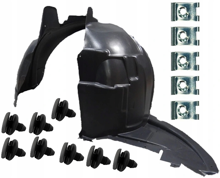 фото №1, Citroen c3 2001-2005 клипсы подкрылок перед правый