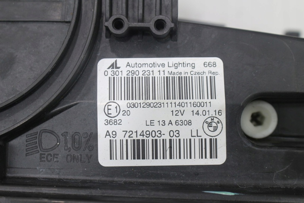 фото №15, Лампа левый перед 7214903 bmw 2 f45 europa