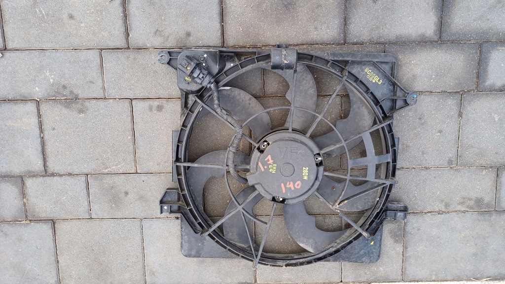 фото №1, Вентилятор hyundai i40 1.7 автоматическая коробка передач