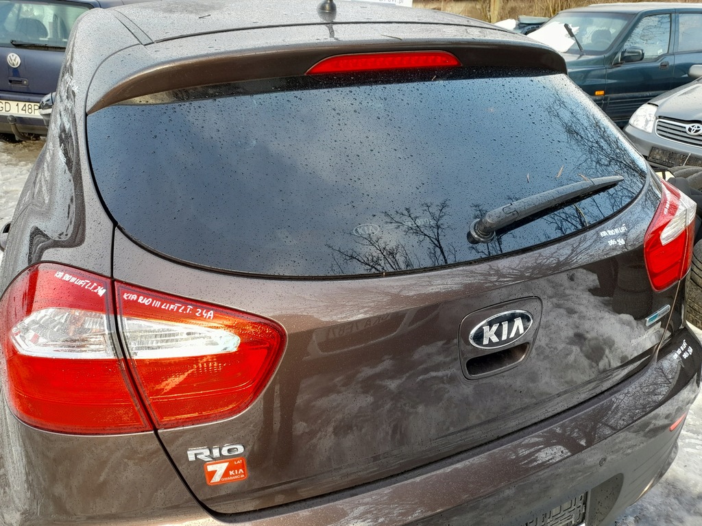 фото №10, Kia rio iii lift крышка багажника багажника dbs