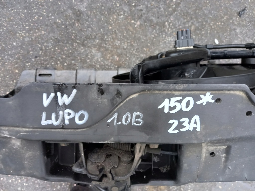 фото №6, Pas передній комплект радіатор vw lupo 1.0 бензин
