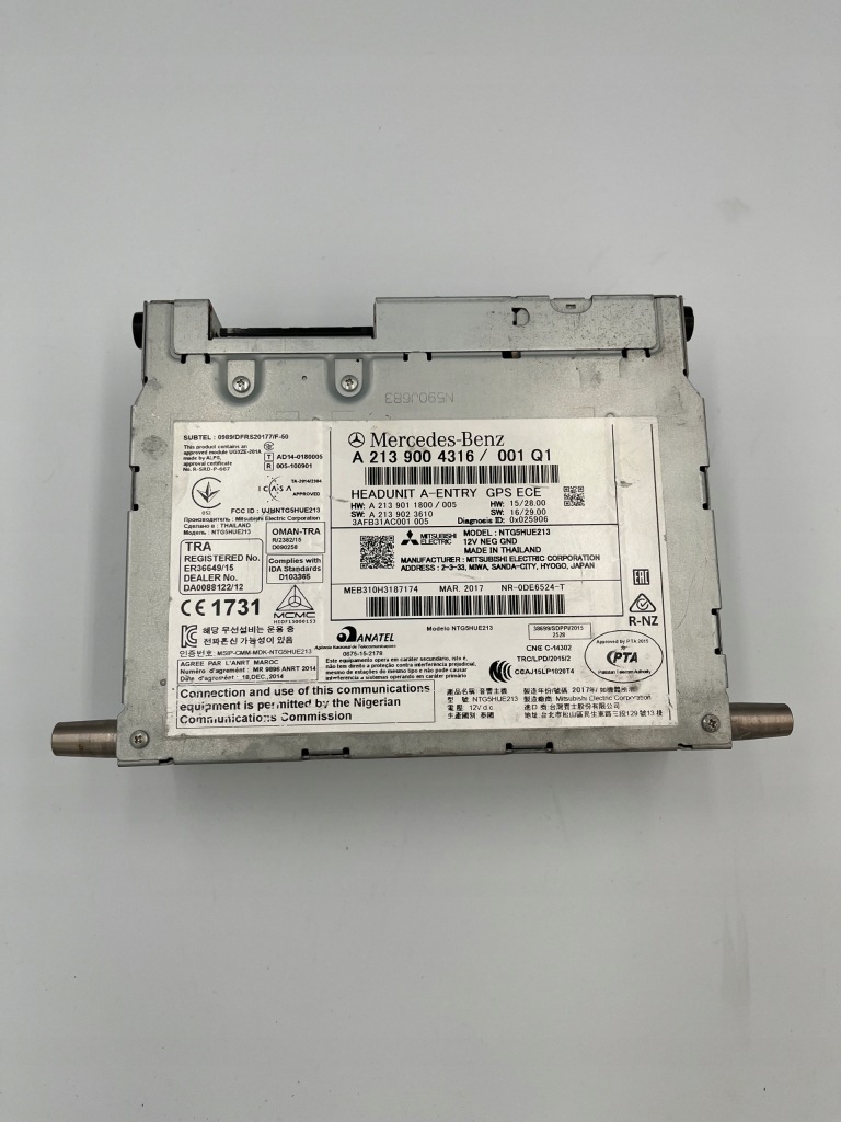 фото №1, Радио mercedes e klasa w213 a2139004316