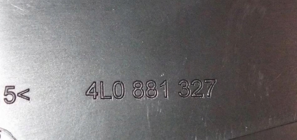 фото №7, Защита сиденье перед левая audi q7 4l 4l0881327