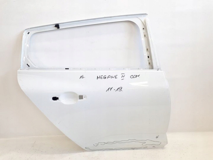 фото №1, Renault megane iv 2017 дверь правое задняя