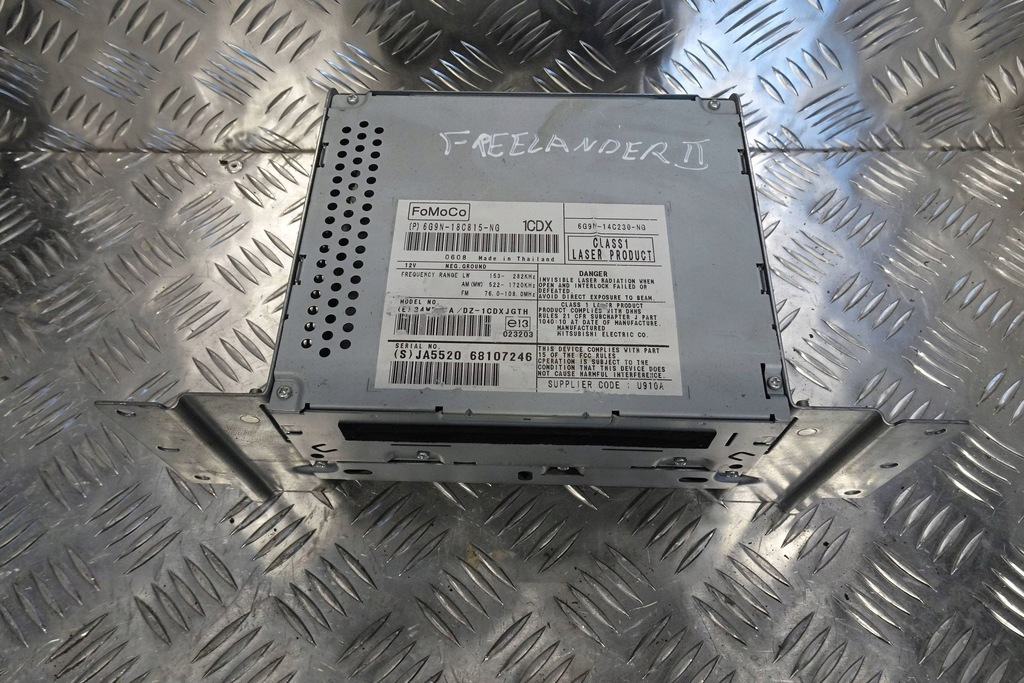 фото №1, Land rover freelander ii радіо радіопрогравач 11-