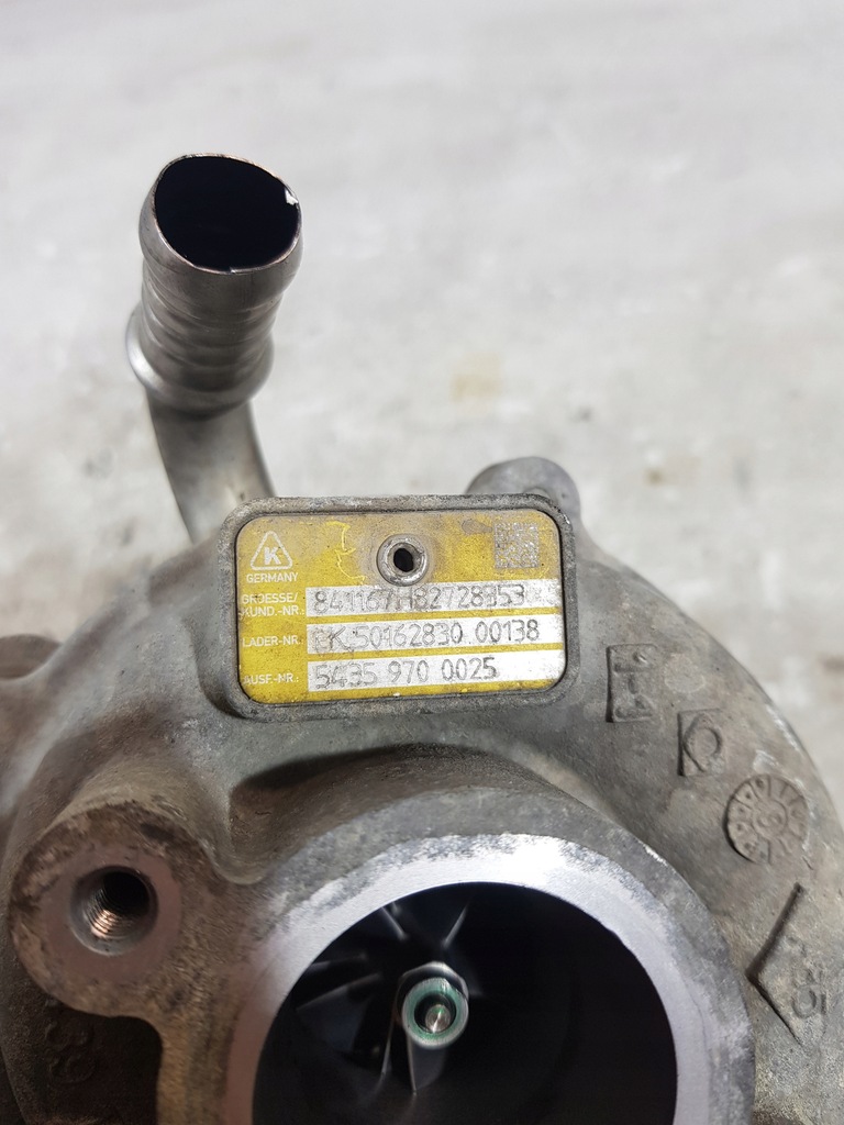 фото №9, Турбонагнетатель турбина h82728353 renault megane iii fluence 1.5dci k9kh834