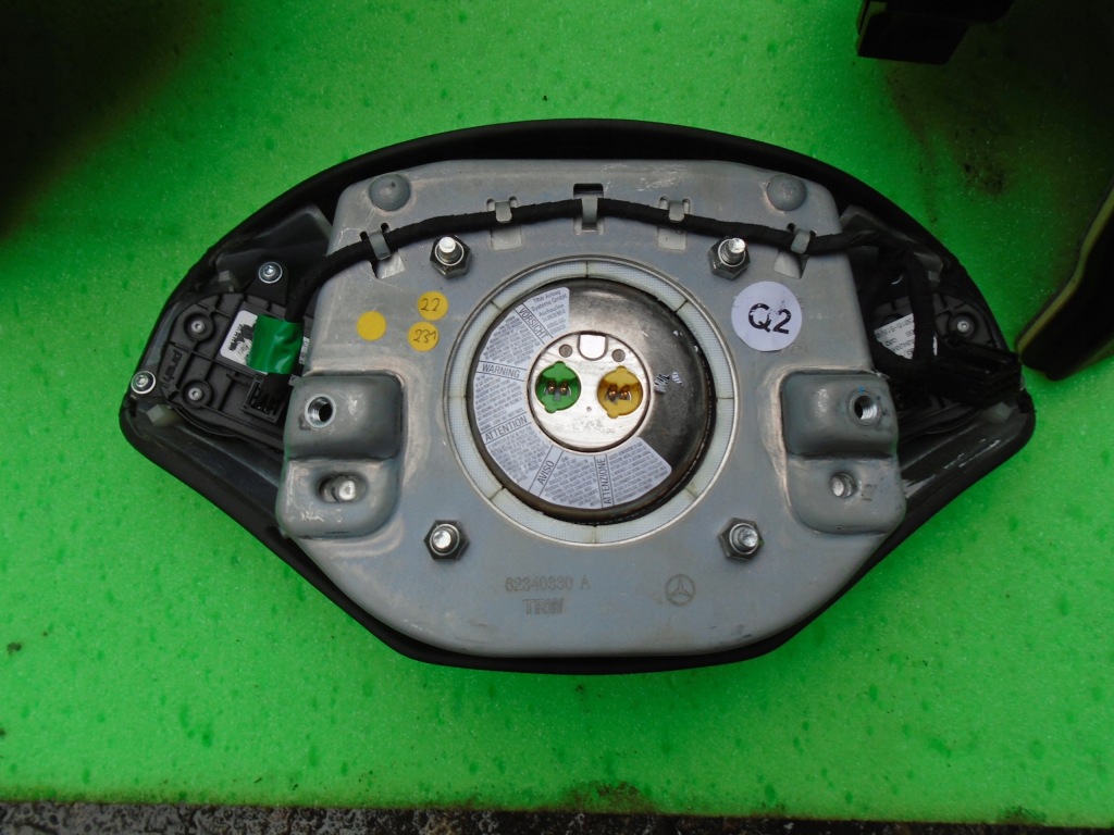 фото №5, Mercedes w221 lift консоль панель приладів подушка безпеки ремені oryg