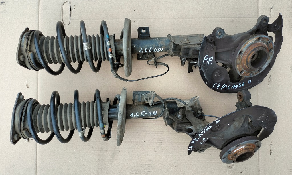 фото №1, Citroen c4 picasso ii поворотний кулак амортизатор перед