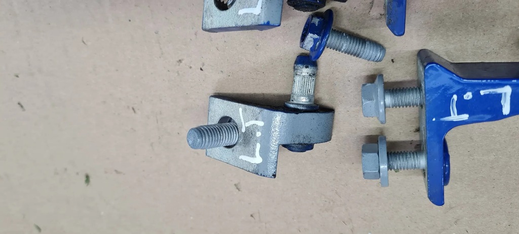 фото №9, S3 8y a3 петля петли дверь левый левая задняя задние sedan комплект lz5m