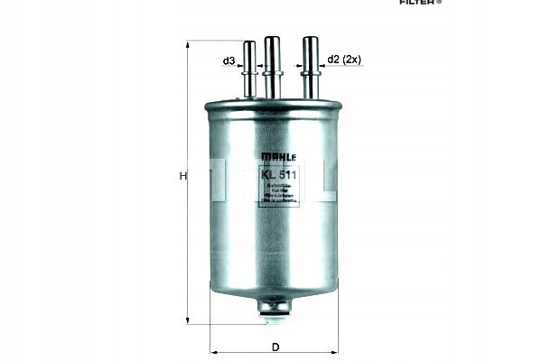 фото №2, Фільтр пального land rover discovery iii range rover