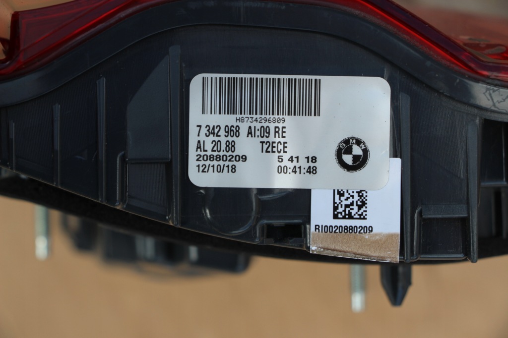 фото №10, Bmw 7 g11 g12 лампа w крышка левая правая задняя задняя eu 2015+