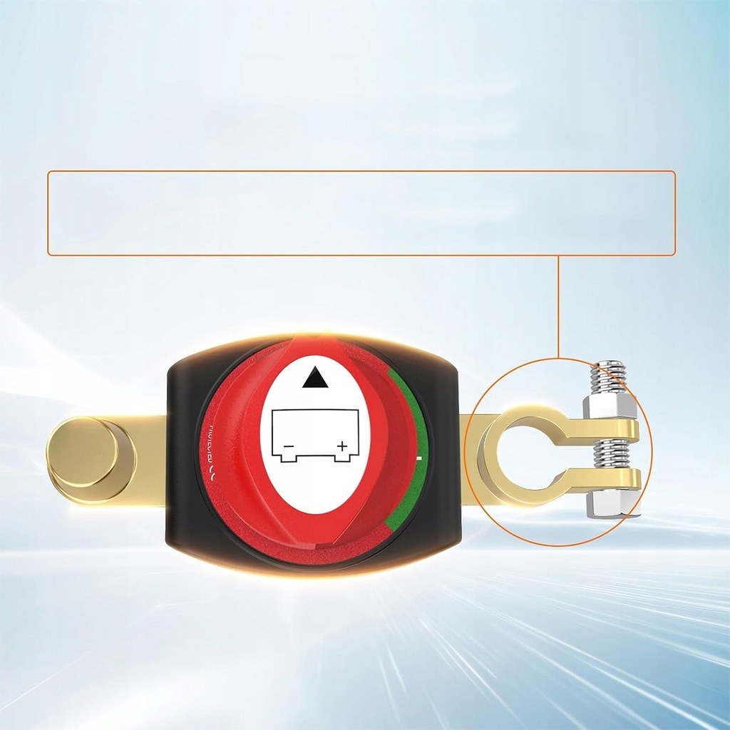 фото №12, Выключатель главный rozłącznik массы hebel выключатель аккумулятор