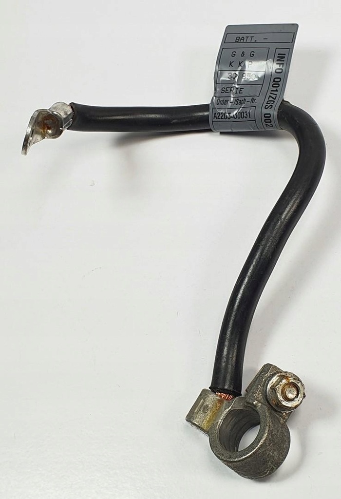 фото №1, Клемма минусовая mercedes sl r230 a2205400031