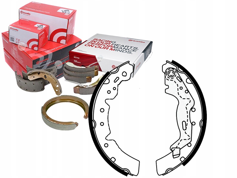 фото №1, Brembo s 83 510 набір колодка гальмівних