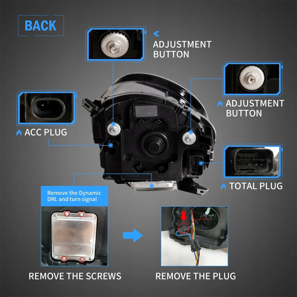 фото №14, Фари лампи kpl full led vland динамічні mini cooper f54 f55 f56 f57