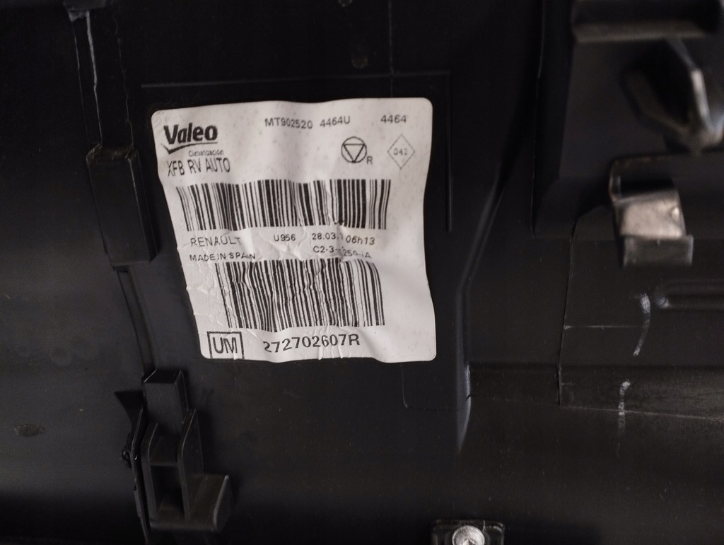 фото №9, Renault megane iv 4 отопитель смеситель kombajn 272702607r
