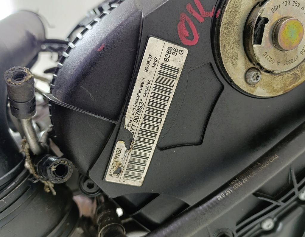 фото №7, Kompletny двигун бензиновий audi a3 8p 1.8 tfsi byt