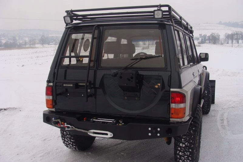 фото №9, Бампер задняя задний pod лебёдка nissan patrol y60