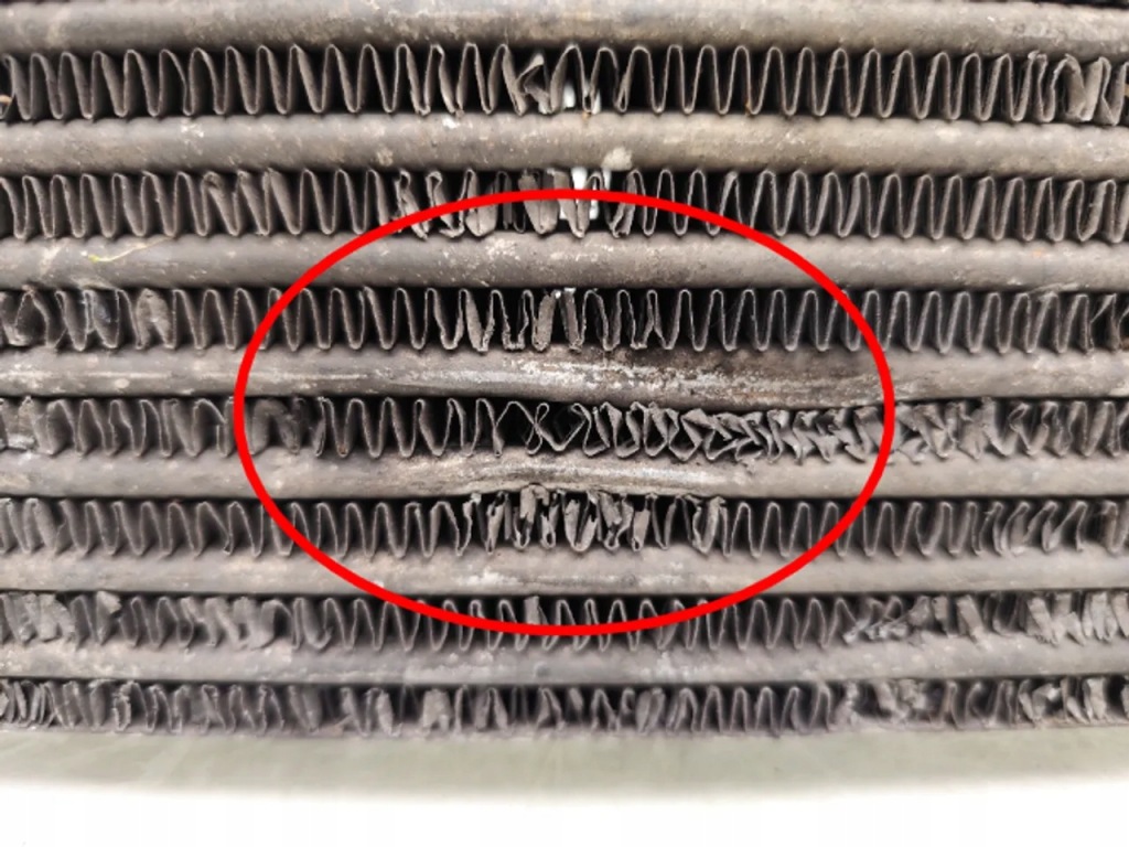 Ssangyong rexton радіатор повітря наддувний / інтеркулер 2.7 xdi Доставка