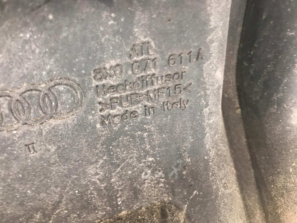 фото №7, Audi a1 накладка бампера задня s line competition