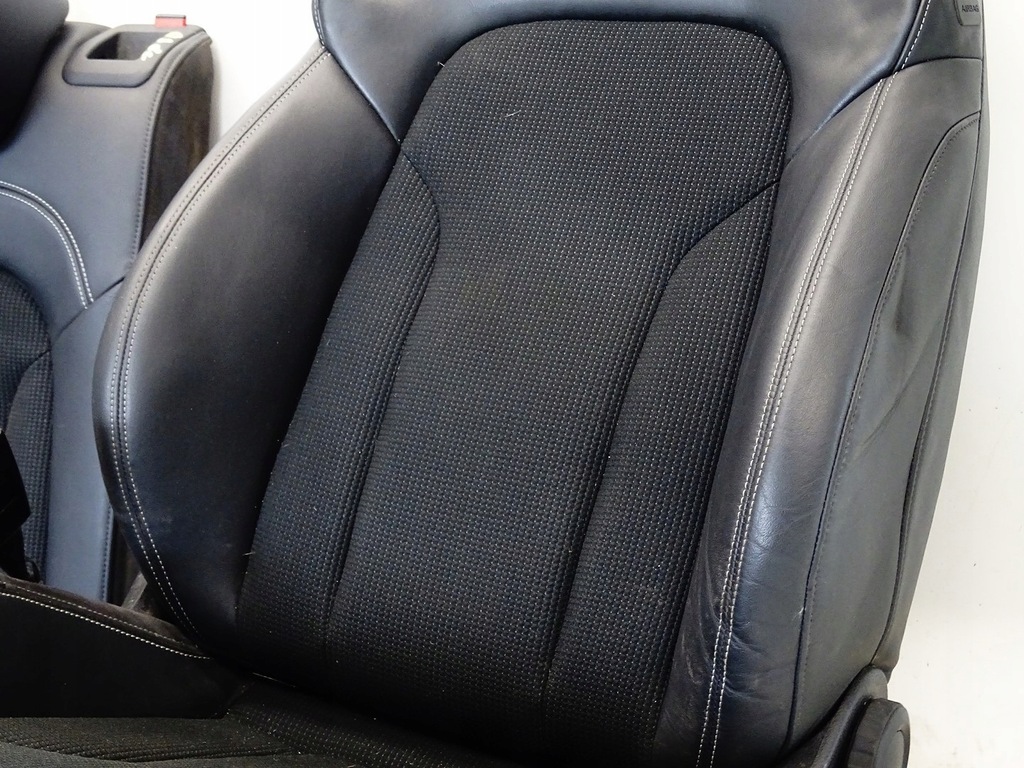 фото №15, Сидіння перед задня правий лівий заднє сидіння audi q3 8u s-line напівшкіра