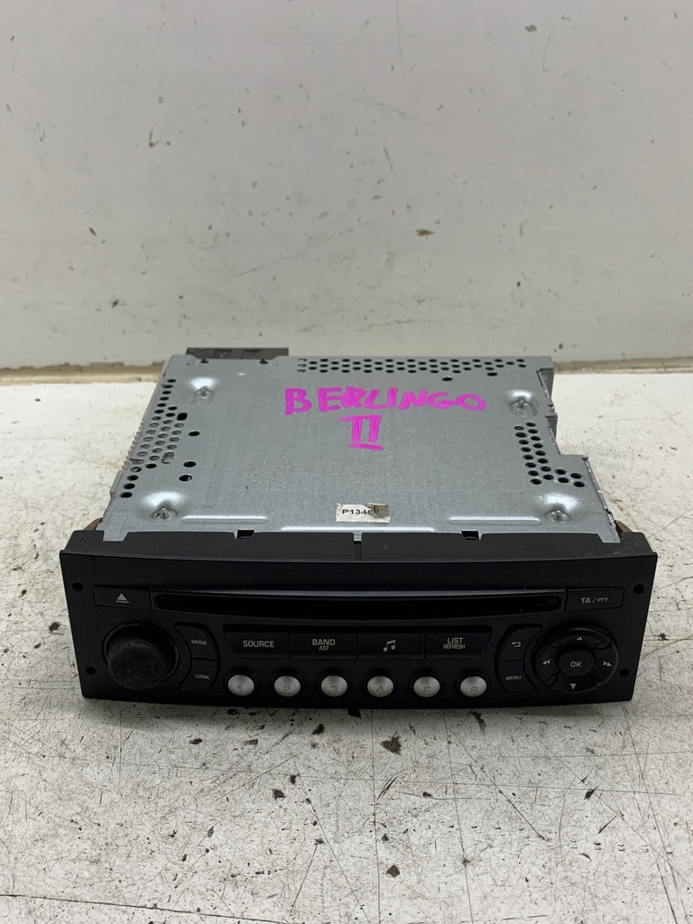 фото №1, Радіо радіопрогравач 98032839xt00 citroen berlingo ii