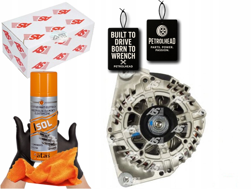 Купить Генератор bmw 5 e39 2.5d 01.96- as-pl #petrolhead pro+ kit4