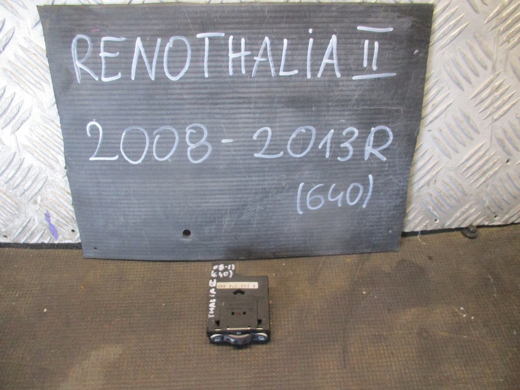 фото №1, Переключатель регулировки света 8200379685 renault thalia 08-13r