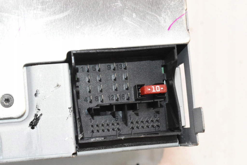 фото №7, Радио радиопроигрыватель cd rds 5j0035161 skoda fabia 2 ii 07-10