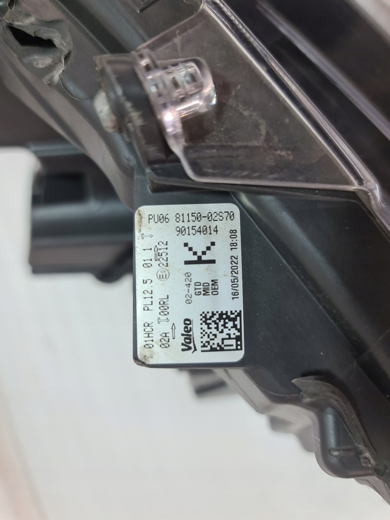 фото №14, Toyota corolla e21 лампа ліва передня full led фара лівий перед