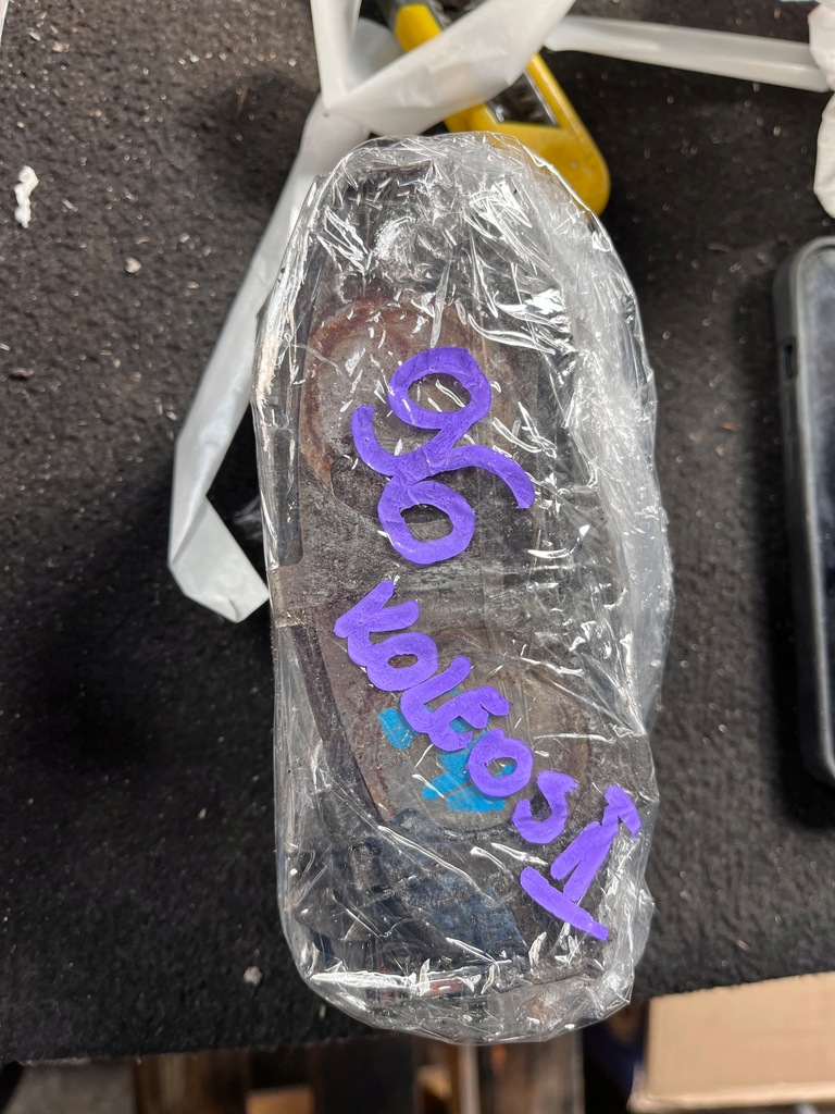 фото №5, 96 renault koleos ii zklocki тормозные перед