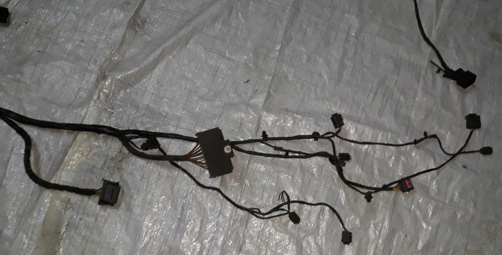 фото №4, Bmw e70 e71 жгут электропроводка штекер перед