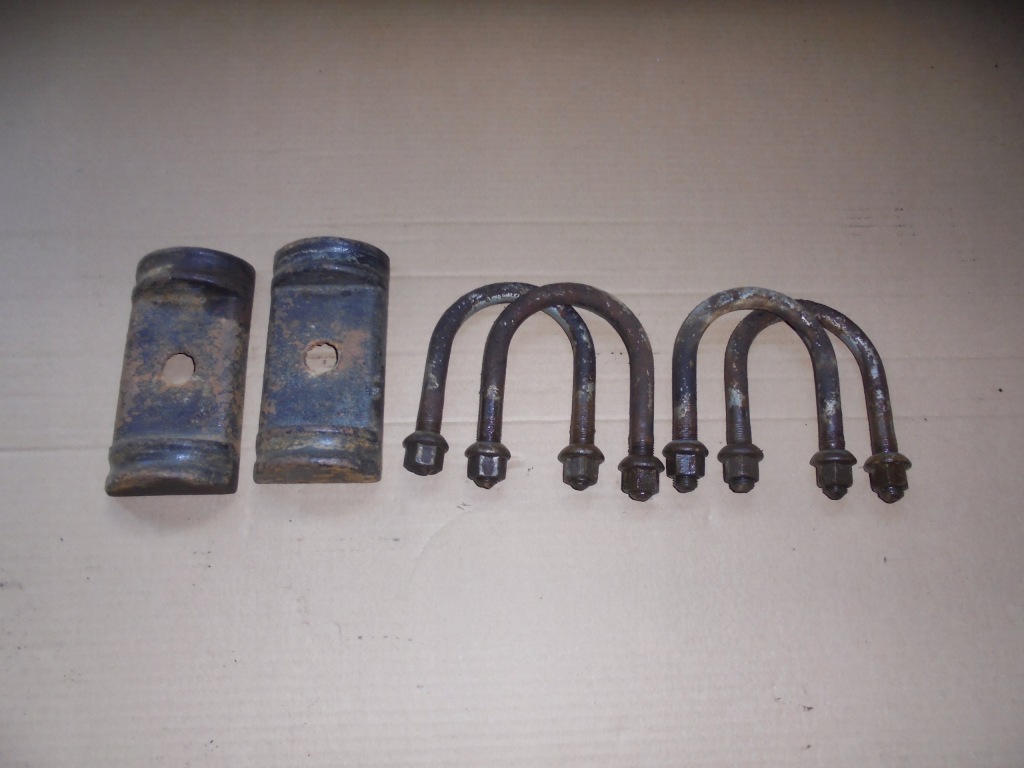 фото №1, Mercedes sprinter 903 хомуты кронштейн рессора