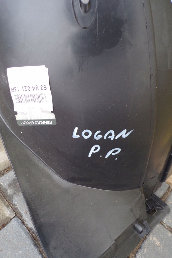 фото №5, Подкрылок правый перед 638402115r dacia logan 04-09