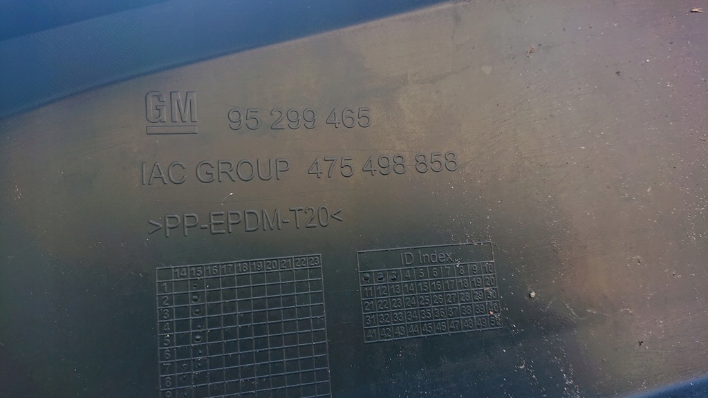 фото №9, Opel mokka -16 бампер передній перед спойлер