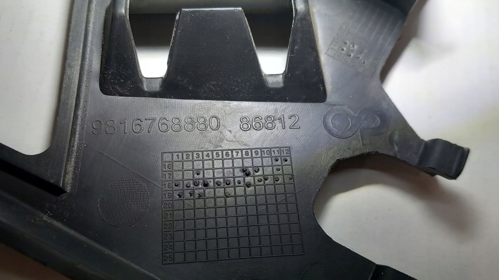 фото №9, Rifter combo e berlingo partner iv направляющая кронштейн бампера задняя левый bydgos