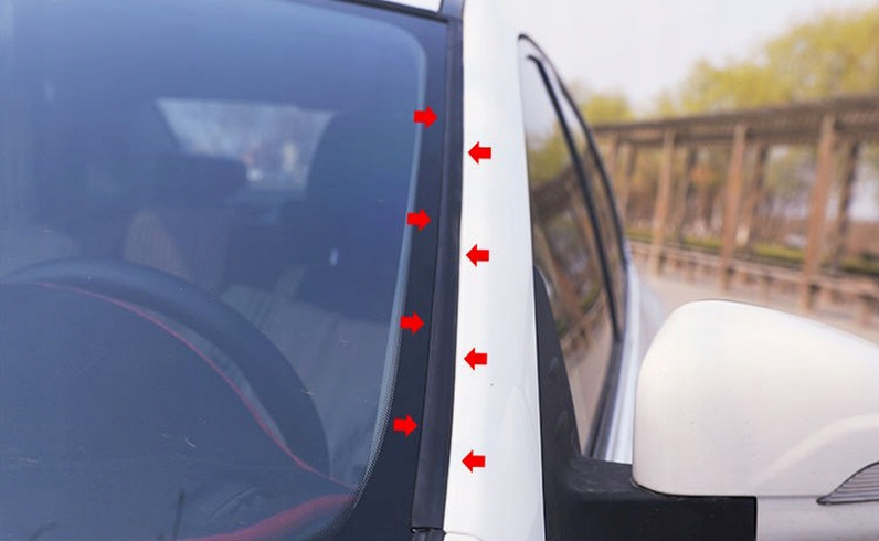 фото №11, Прокладка do стекло передней жабо дверь лента молдинг samoprzylepna 2m