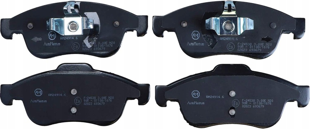 фото №4, Гальмівні колодки перед renault clio megane scienic fluence