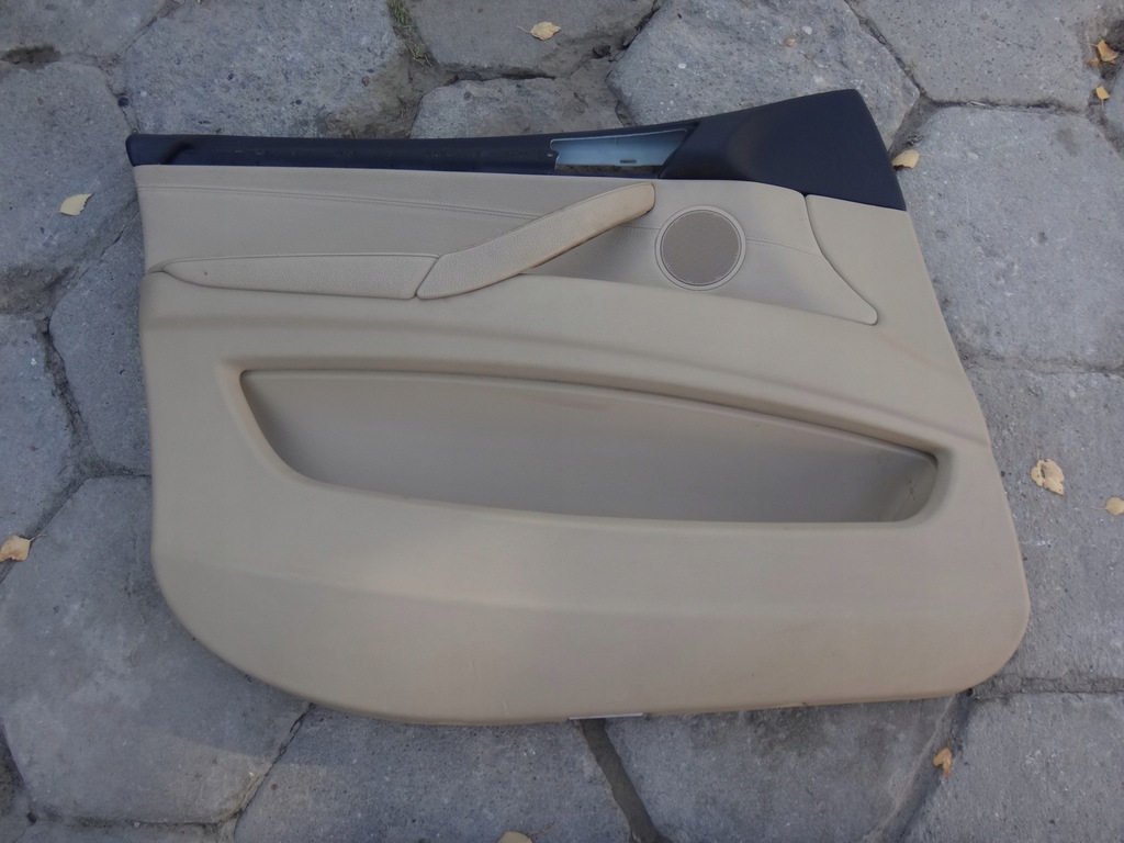 фото №5, Обшивка дверь левый перед bmw x5 e70 beż