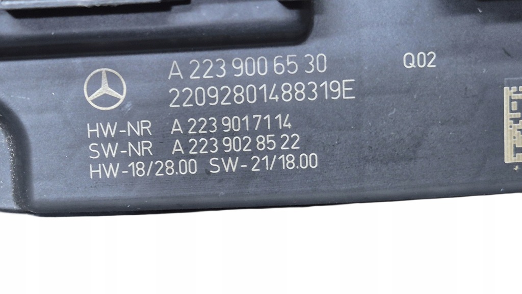 фото №10, Преобразователь модуль лампы led mercedes w223 w214 w206 оригинальный номер a2239006530 nowa !!